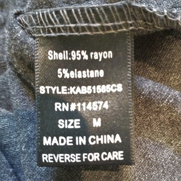 Pleione Front Sequin Dark Gray Sleeveless Top Size M Stretch Glam Classic - Picture 8 of 12